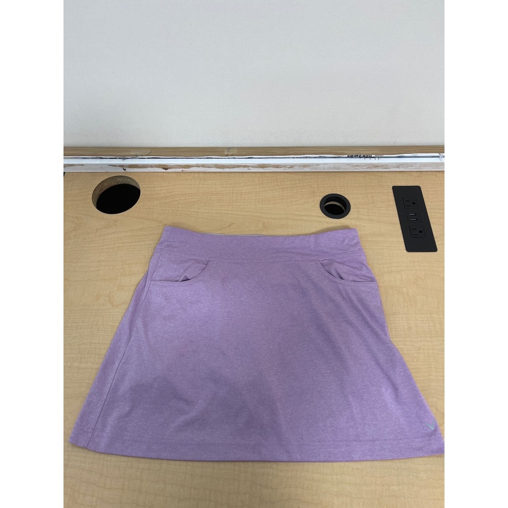 Callaway Womens Golf Skort Purple Heathered Athletic Skirt Size Medium